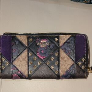 Coach Limited Edition Patchwork Long Wallet